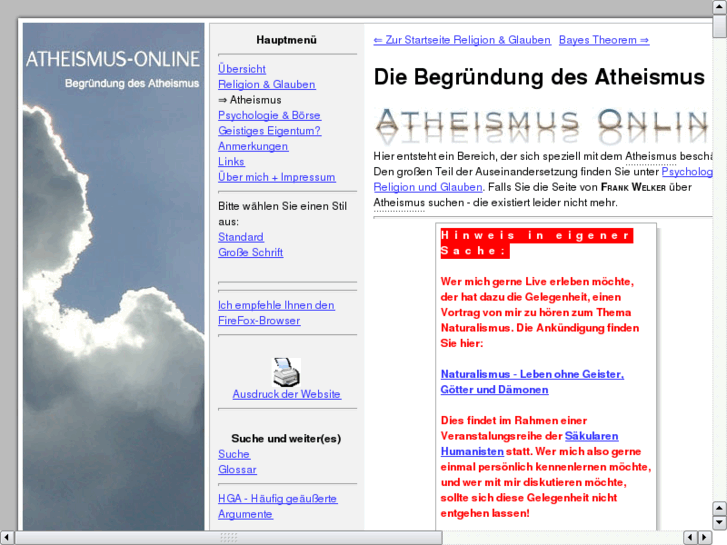 www.atheismus-online.de