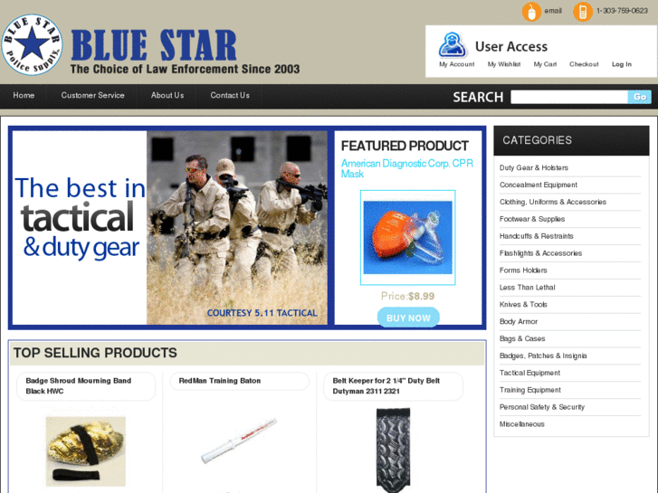 www.bluestarpolicesupply.com