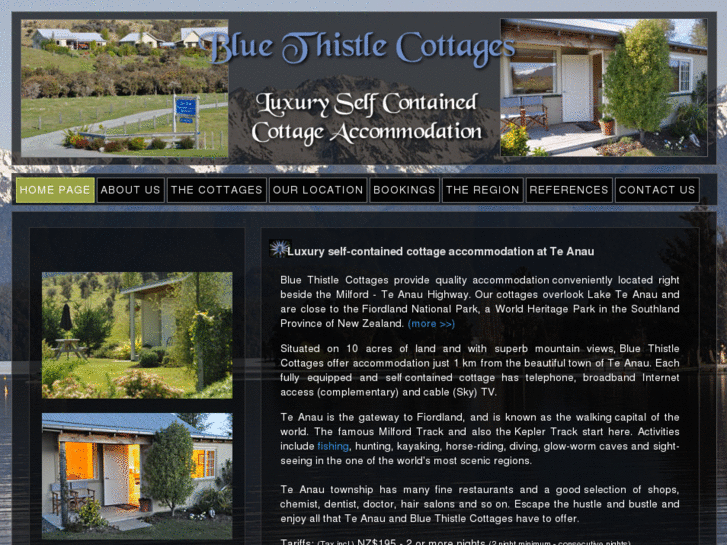 www.bluethistlecottages.com