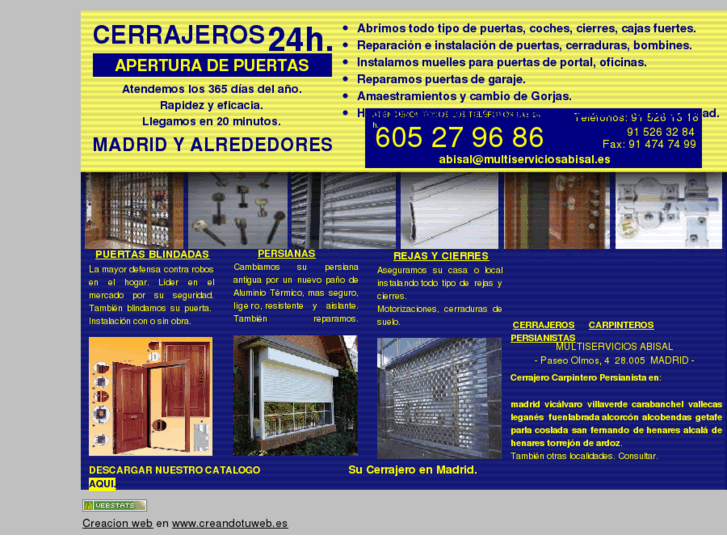 www.cerrajeros-abisal.es