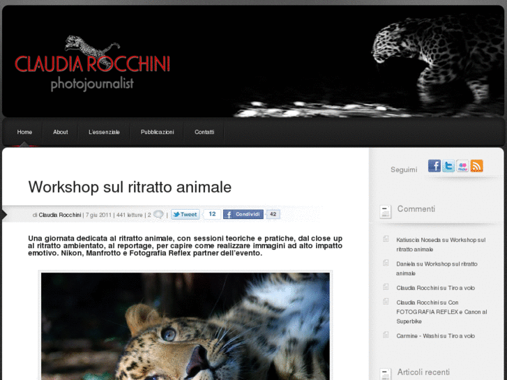 www.claudiarocchini.it