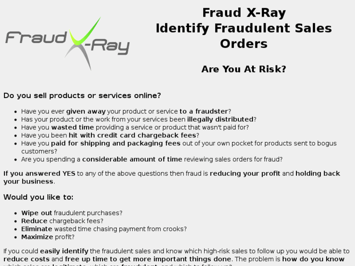 www.fraudxray.info