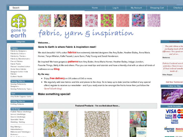 www.gonetoearth.co.uk