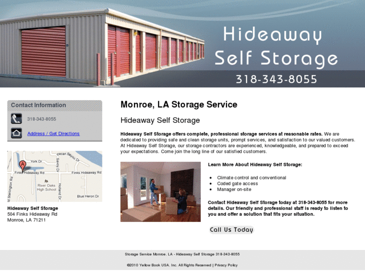 www.hideawayselfstoragemonroe.com