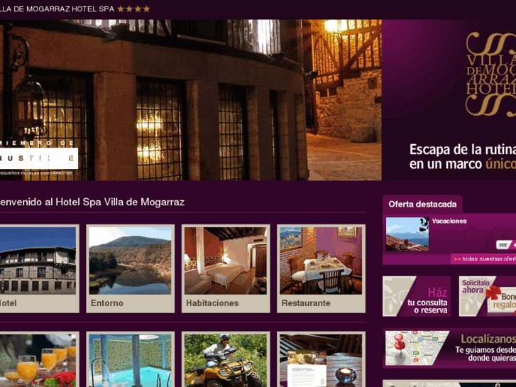 www.hotelspamogarraz.com