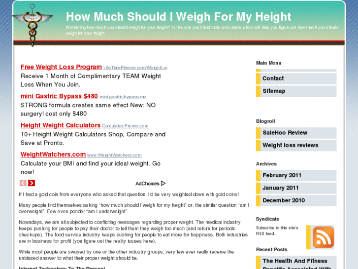 www.howmuchshouldiweighformyheight.com