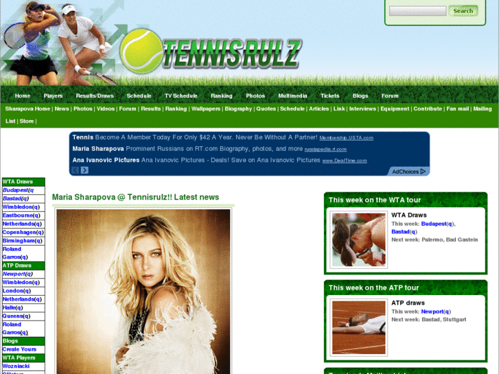 www.maria-sharapova.net