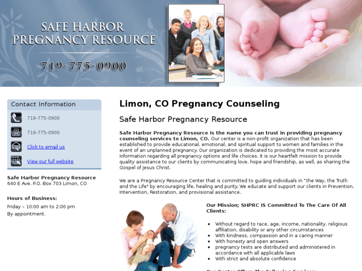 www.safeharborpregnancycenter.com