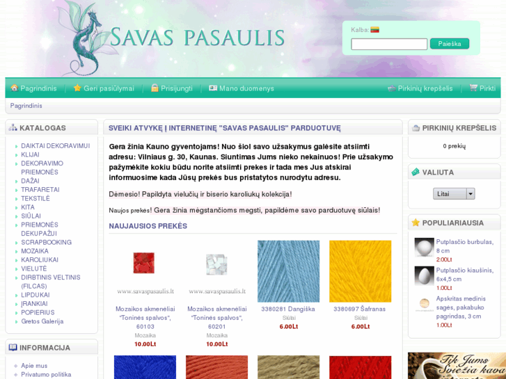 www.savaspasaulis.lt