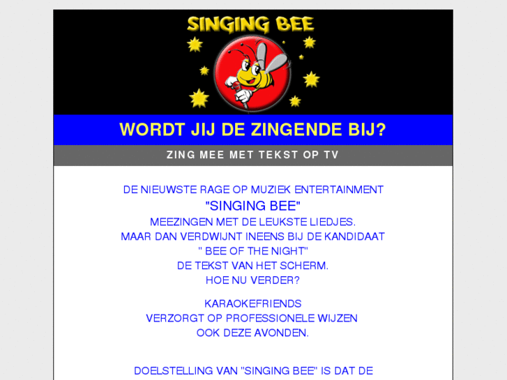 www.singing-bee.nl