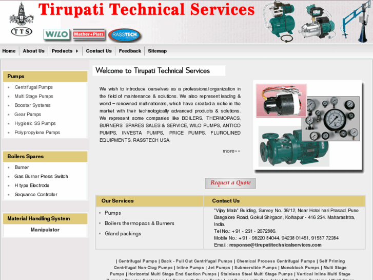 www.tirupatitechnicalservices.com