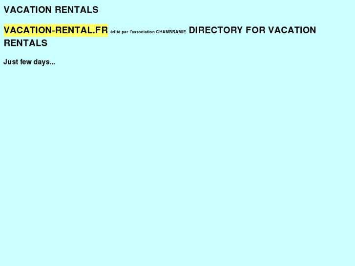 www.vacation-rental.fr