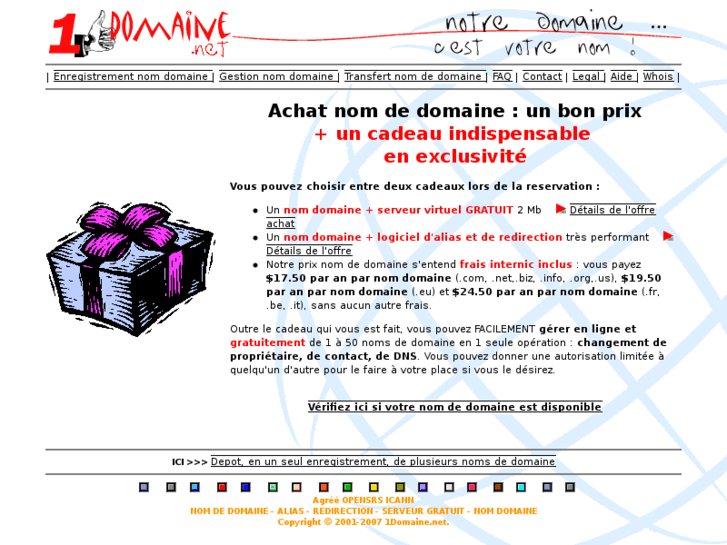 www.1domaine.net