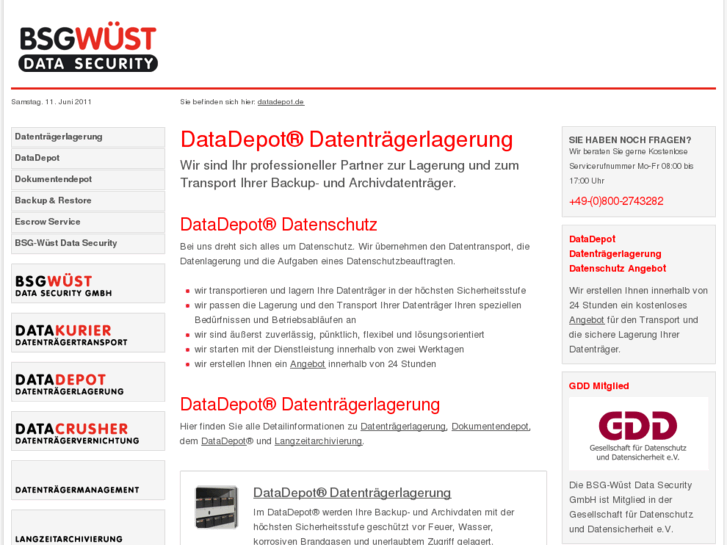 www.datadepot.de