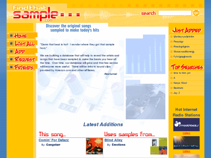 www.findthatsample.com