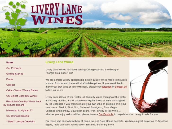 www.liverylanewines.com