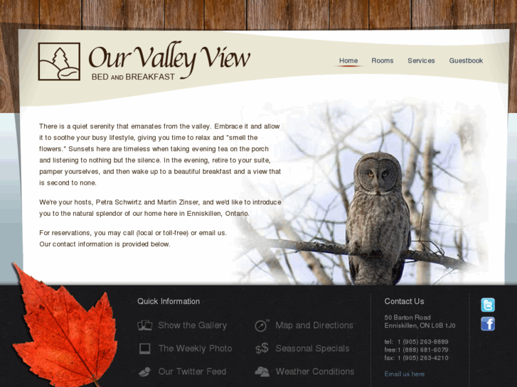 www.ourvalleyviewbnb.com