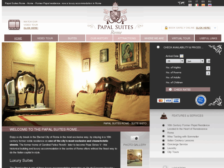 www.papalsuites.com