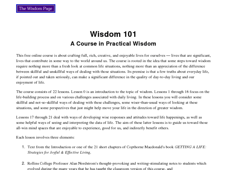 www.wisdomcourses.com