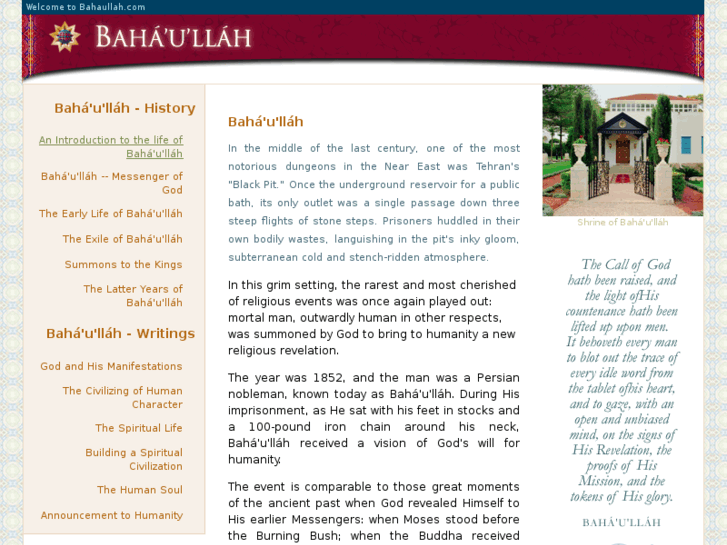 www.bahaullah.com