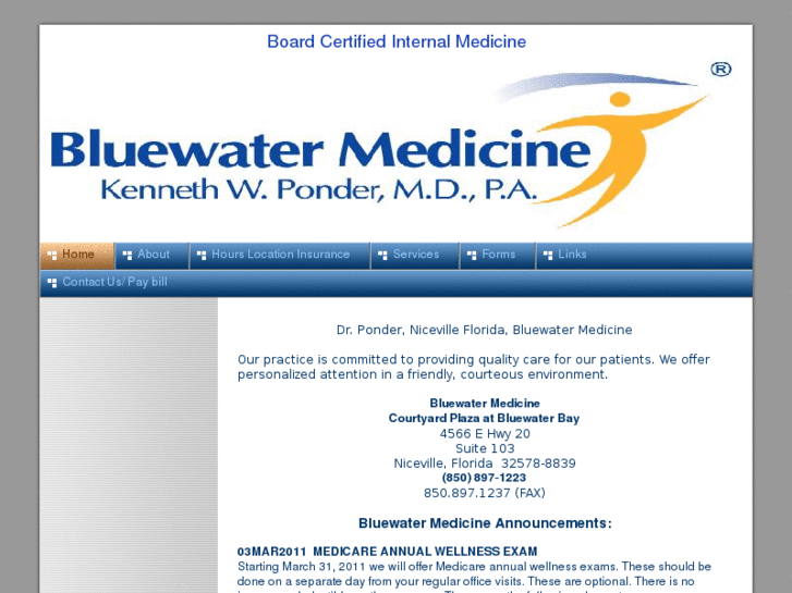 www.bluewatermedicine.net