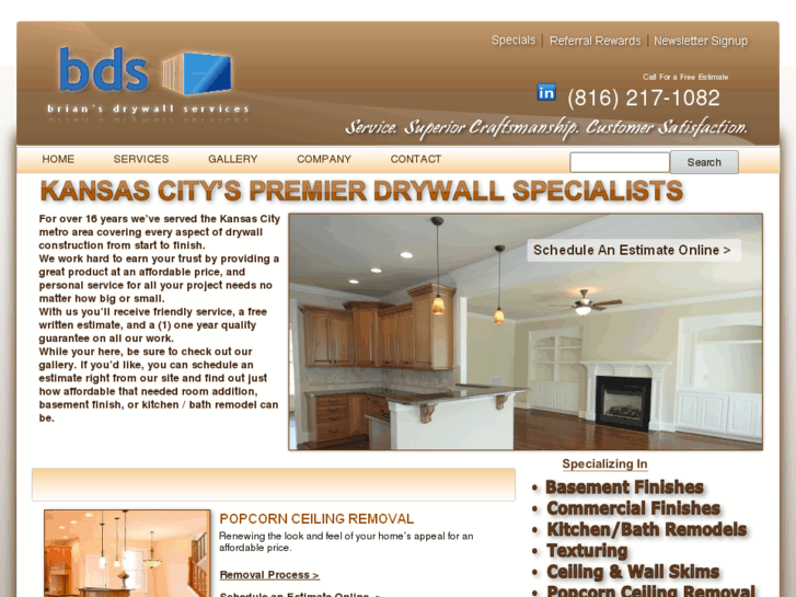 www.briansdrywall.com