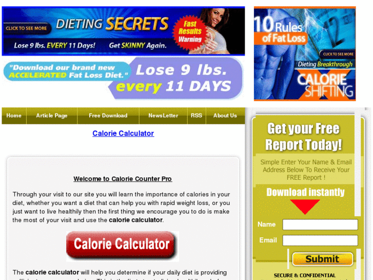 www.caloriecounterpro.com