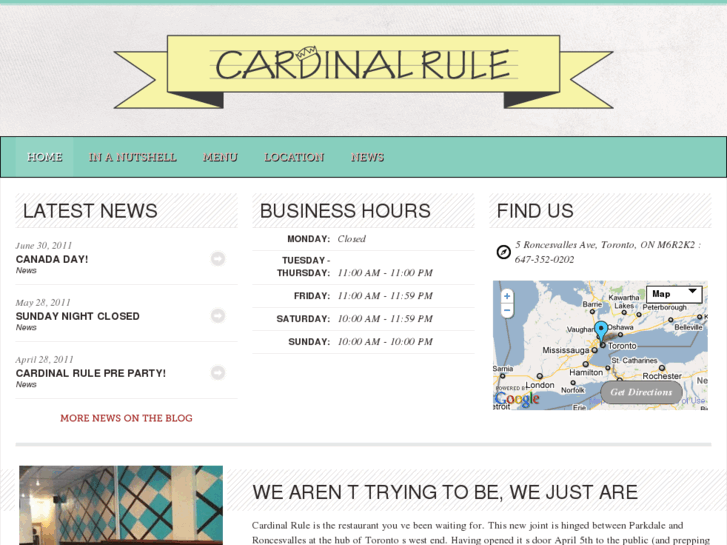 www.cardinalrulerestaurant.com