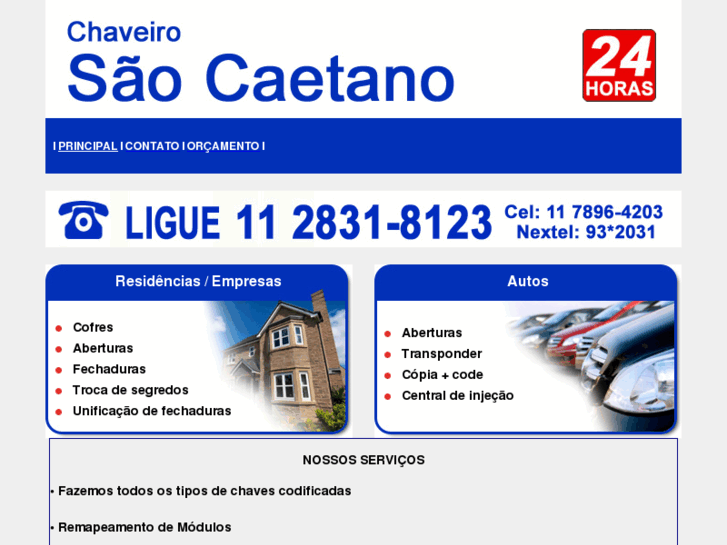 www.chaveirosaocaetano.com.br