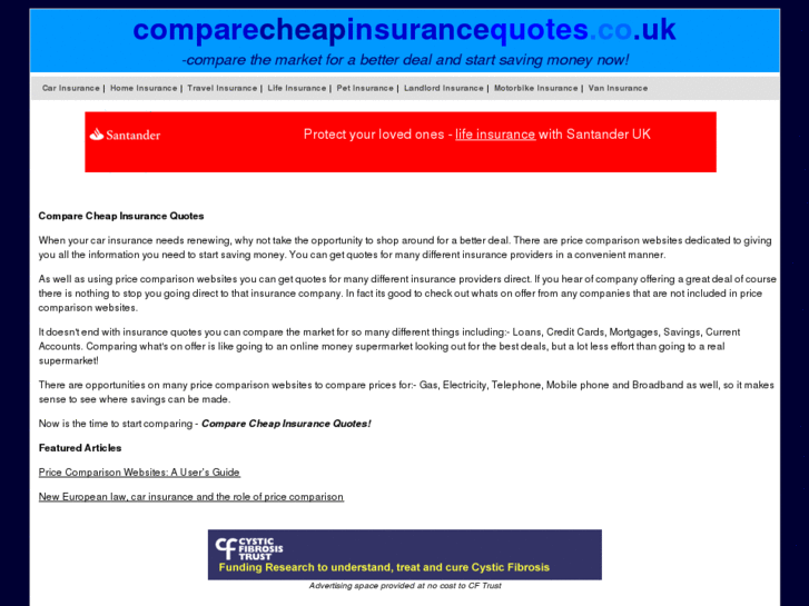 www.comparecheapinsurancequotes.co.uk