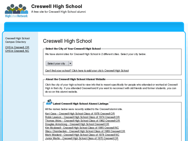 www.creswellhighschool.com