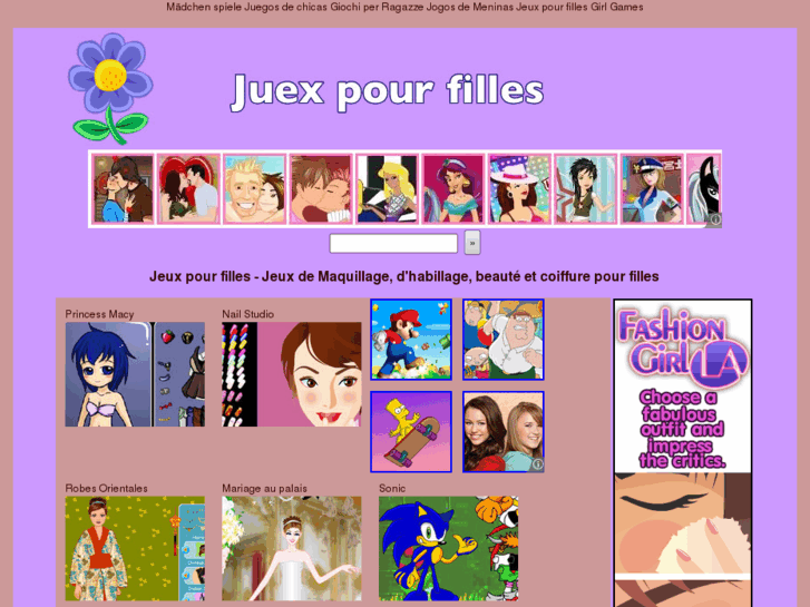 www.jeuxpourfillesenligne.com