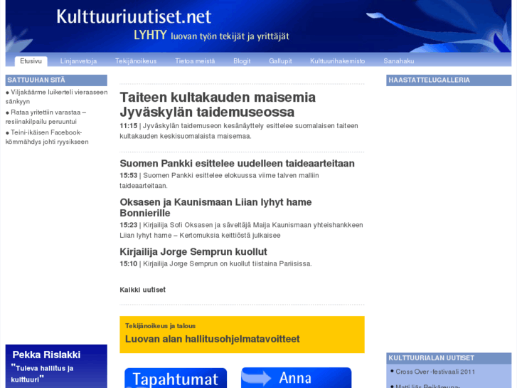 www.kulttuuri.net