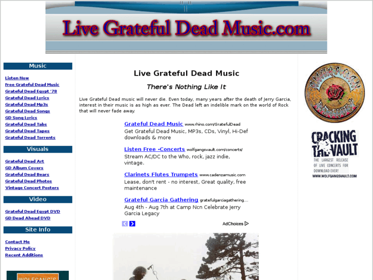 www.live-grateful-dead-music.com