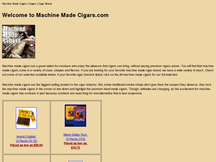 www.machine-made-cigars.com