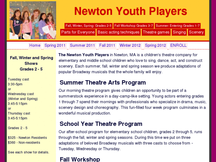 www.newtonyouthplayers.com