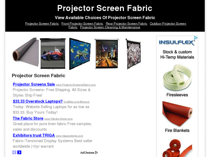 www.projectorscreenfabric.com