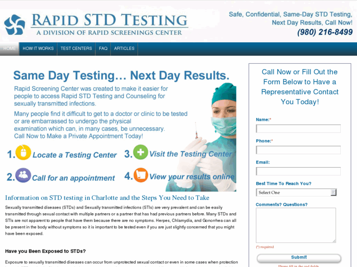 www.stdtestingcharlotte.net