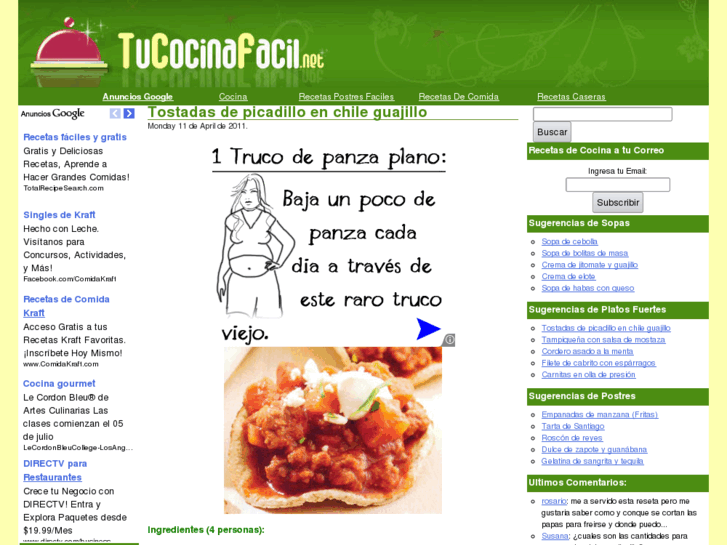 www.tucocinafacil.com