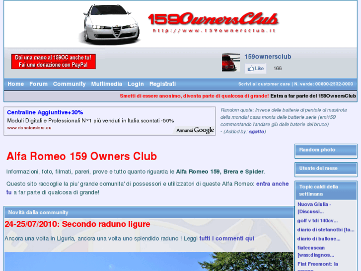 www.159ownersclub.it