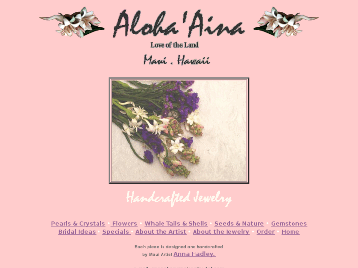 www.alohaainajewelry.com