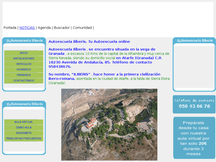 www.autoescuelailiberis.es