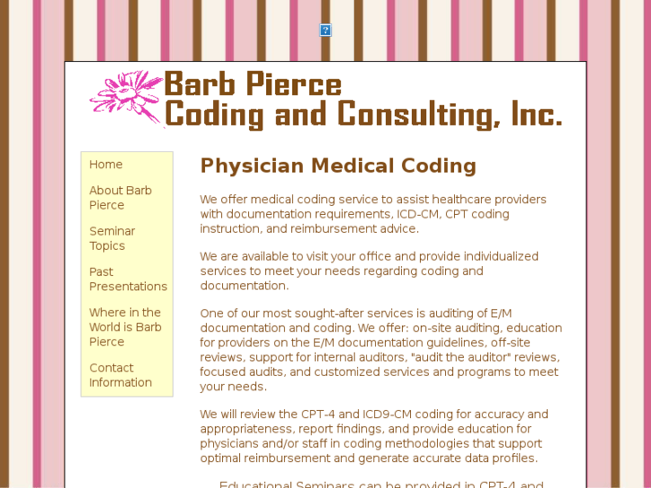 www.barbpiercecodingandconsulting.com