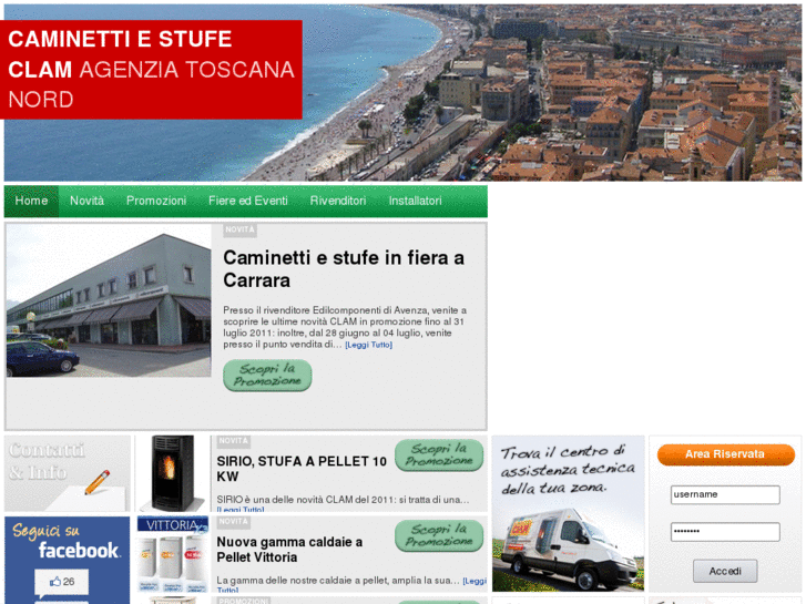 www.caminetti-stufe-clam.it