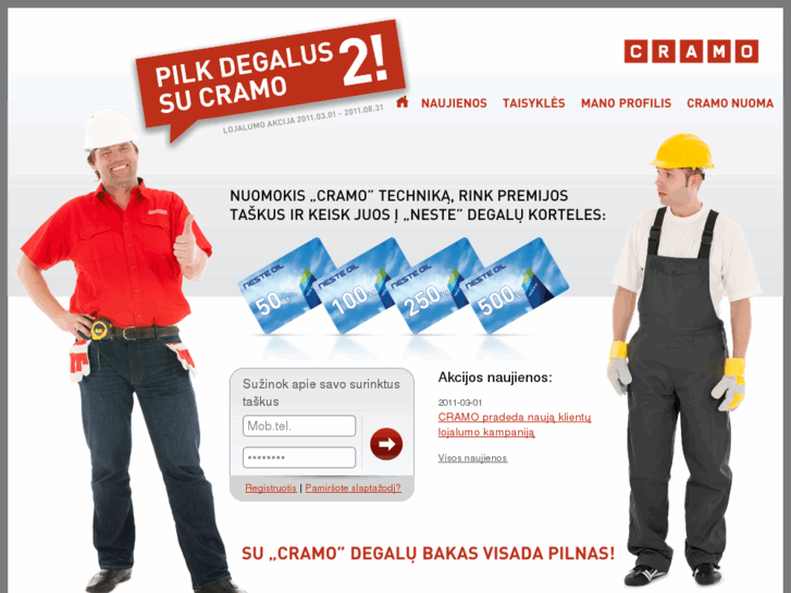 www.cramoakcija.lt