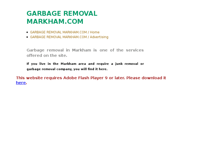 www.garbageremovalmarkham.com