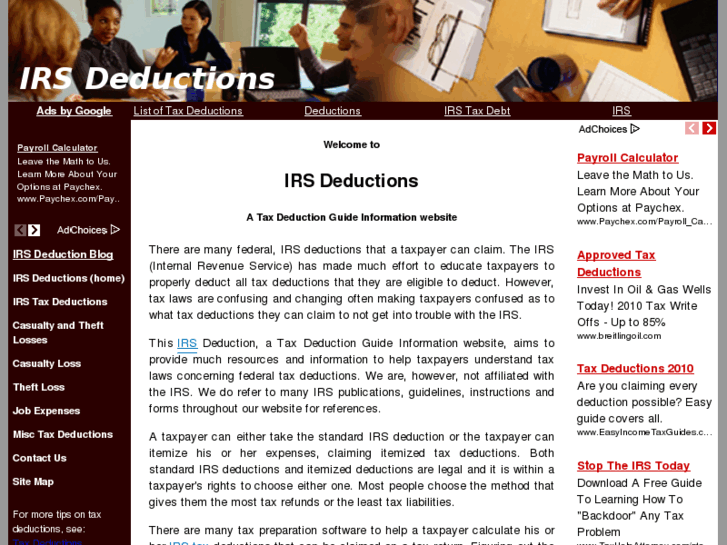 www.irs-deductions.org