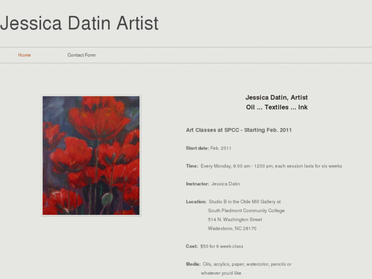 www.jessicadatinartist.com