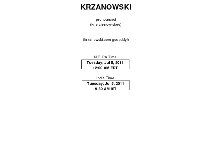 www.krzanowski.com