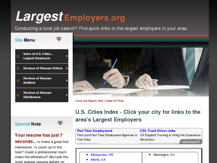 www.largestemployers.org